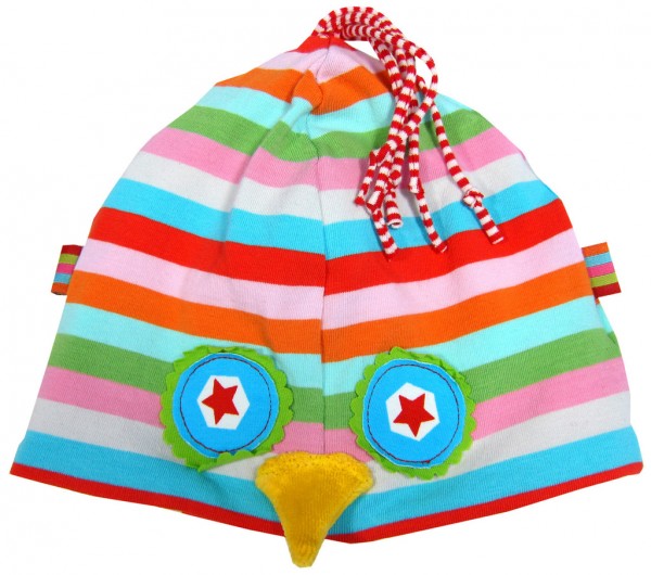 Babymütze aus Jersey nähen - Schnittmuster mit Fotoanleitung von Farbenmix