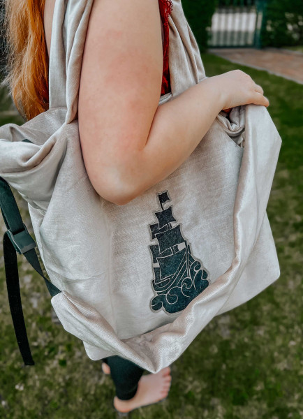 PDF Schnittmuster große Shopping BigBag SEI SoSimple Taschenkollektion farbenmix