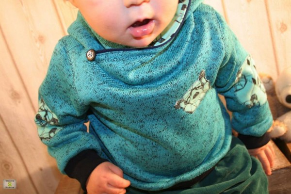 Serena, Kinder-Hoodie, Schnittmuster