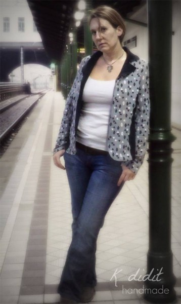 Lady Grace, Sweatblazer, Schnittmuster