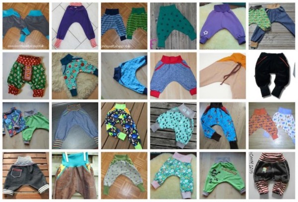 Checkerhose, Gr. 44 - 104, Schnittmuster