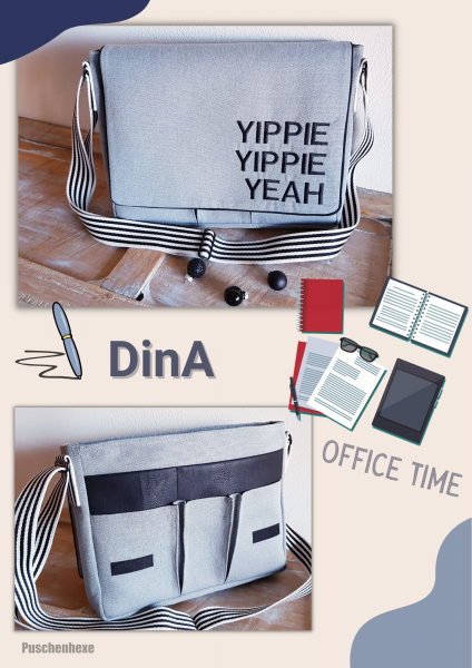 DinA, handliche Messengerbag, Kreativ-Ebook