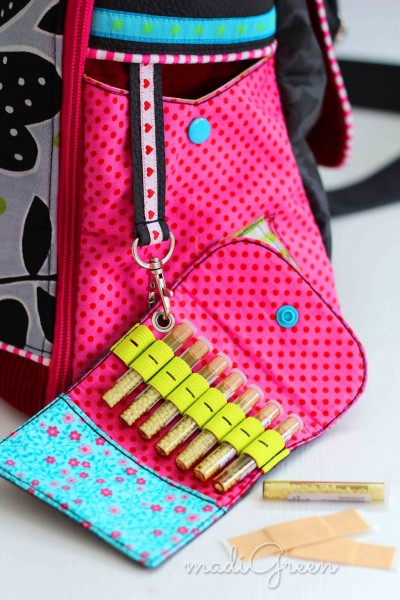 Globuli Tasche nähen - Schnittmuster mit Fotoanleitung