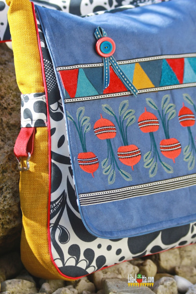 PDF-Schnittmuster Umhängetasche Bube von farbenmix