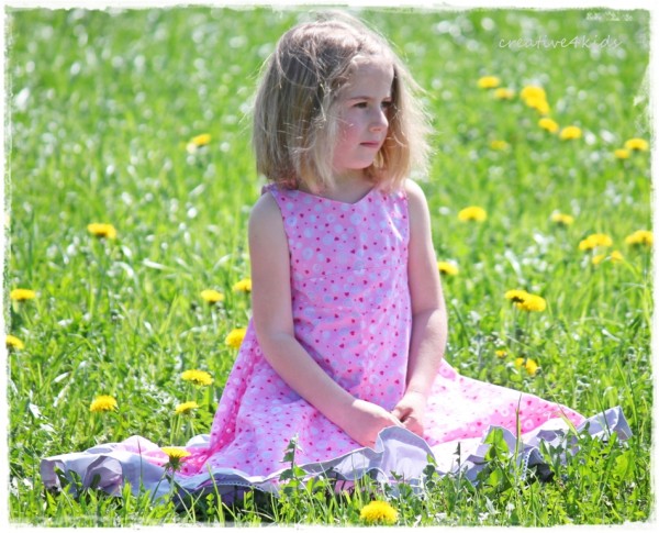 UNIQUE, Festtagskleid, Schnittmuster