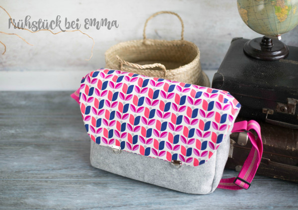 Schnittmuster-Ebook Umhängetasche "Kuriertasche" Taschenspieler 3