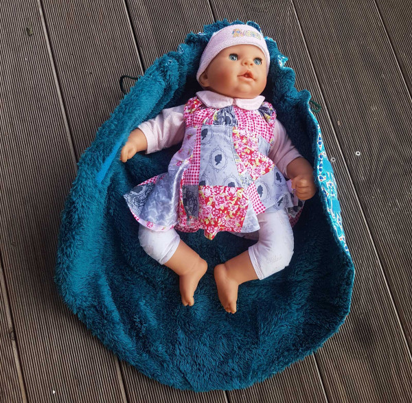 Puppen-Schlafsack und Kuscheldecke, Kreativ-Ebook als Geschenk