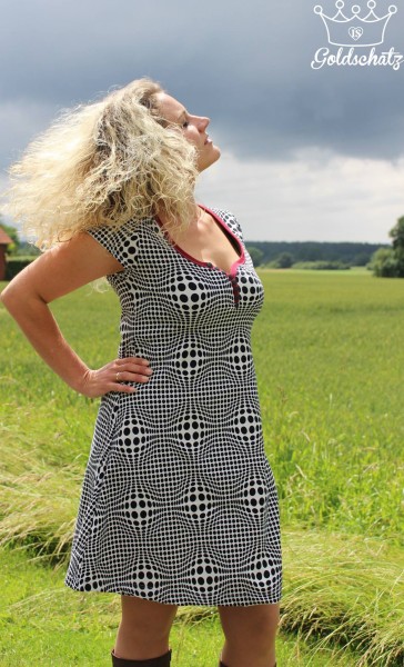 Jerseykleid für Frauen selber nähen