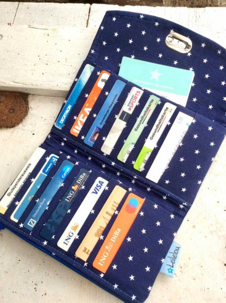 Geldbörse Ulla, Nähanleitung