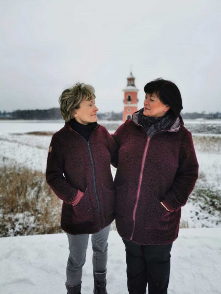 Lady Aya, Fleece- & Walkmantel für Damen