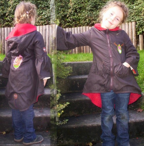 JADE, Kindermantel, Schnittmuster