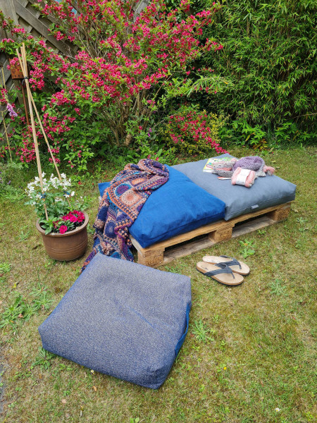 Palettenkissen nähen - Bodenkissen und Loungepolster Ebook Nähanleitung inkl. Schnittmuster