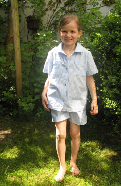 GuteNacht, Kinderpyjama, Schnittmuster