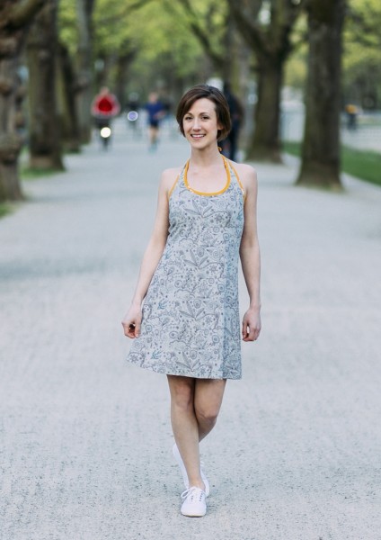 Jerseykleid mit Trägern für Damen nähen