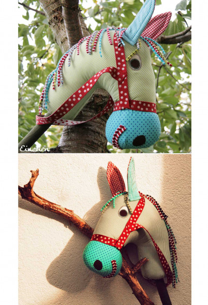 Steckenpferd nähen / basteln - süße Geschenkidee für Kinder zu Weihnachten oder zum Geburtstag