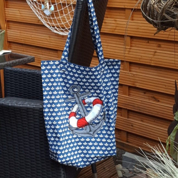 Schnittmuster Einkaufsbeutel Nähanfänger