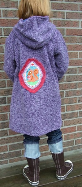 QUERIDA, Strickmantel, Schnittmuster