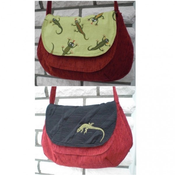 Tasche aus Cord nähen - Schnittmuster "Urshult" von Farbenmix
