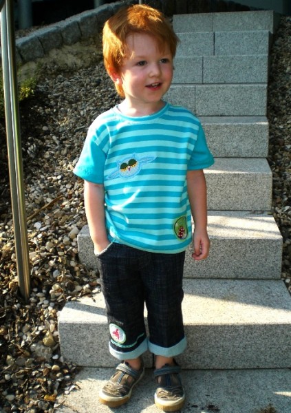 Schnittmuster Kinderjeans "Henri" Farbenmix