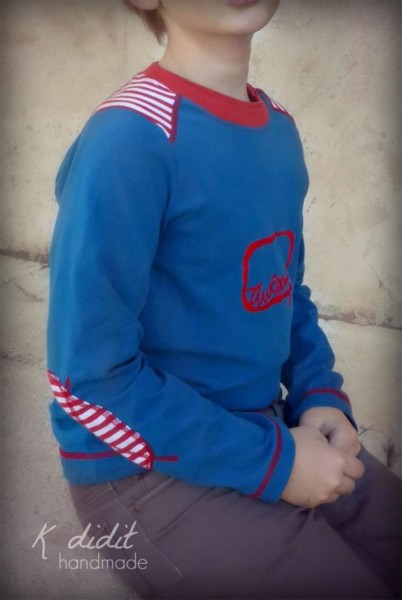 Pepe, Kindershirt, Schnittmuster