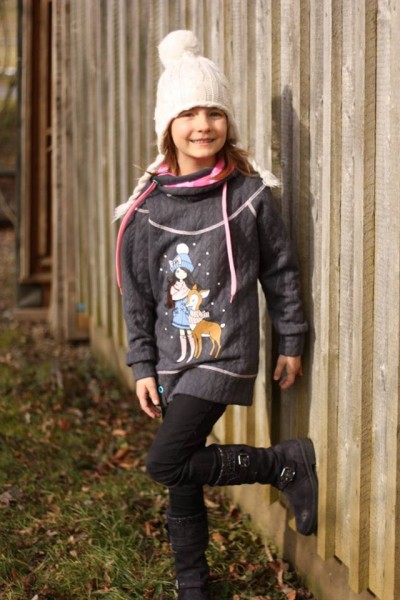 Tasja, Hoodie und Sweatkleid, Schnittmuster