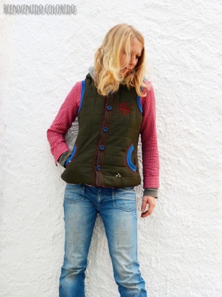 FrauVIKTORIA, Damenweste, Schnittmuster