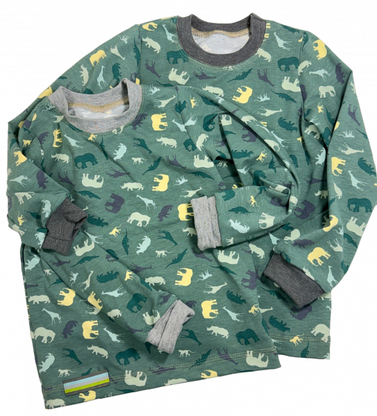 Raglanshirt, Klimperklein, Schnittmuster