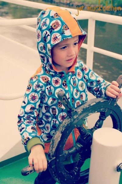 Sky, Sweatjacke für Kids, Schnittmuster-AKTION