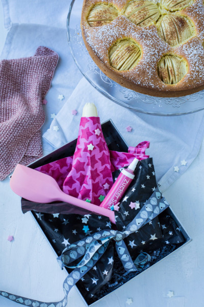 Nähanleitung Spritzbeutel, waschbar aus beschichteter Baumwolle