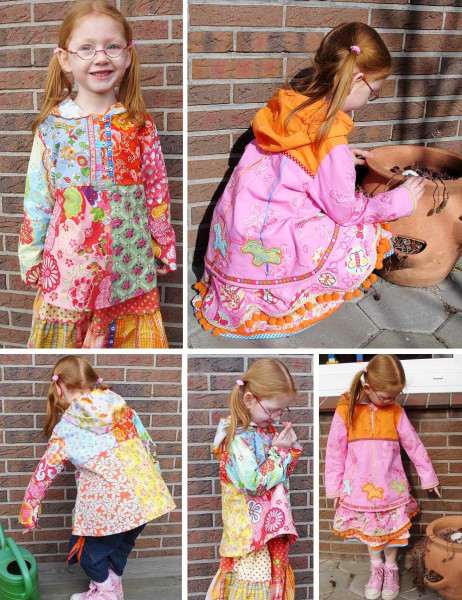 Nähanleitung Patchwork-Bluse aus Stoffresten