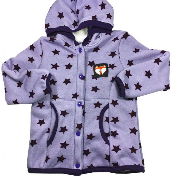 kleinPELLWORM, Fleecejacke, Schnittmuster