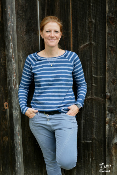 Lady Mary, Damen-Raglanshirt und Pulli, Schnittmuster