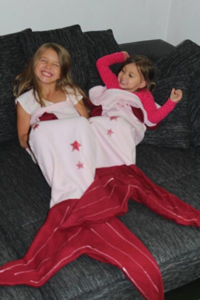 Meerjungfrau Kuschelflossen, Kreativ-FREEbook als Geschenk