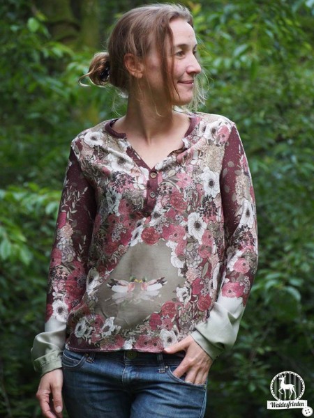 Lady Cassidy, Damentunika aus Webware, Schnittmuster