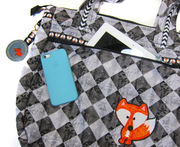 Skippy, Umhängetasche, Schnittmuster