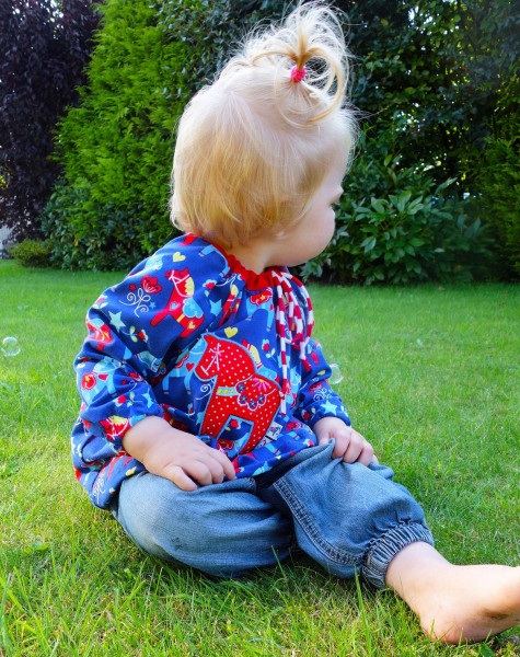 Einfach zu nähendes Kindershirt "Gitta" von farbenmix