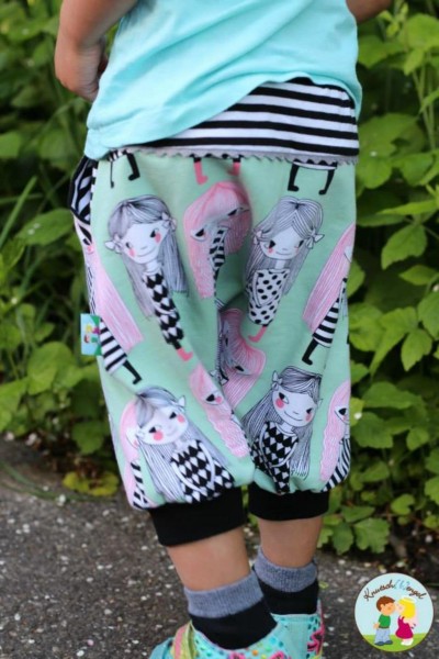 jerseyhose von Klimperklein Schnittmuster