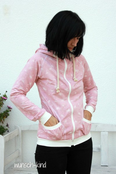 Paula, Damen Raglanjacke/Sweatshirt Damen, Schnittmuster