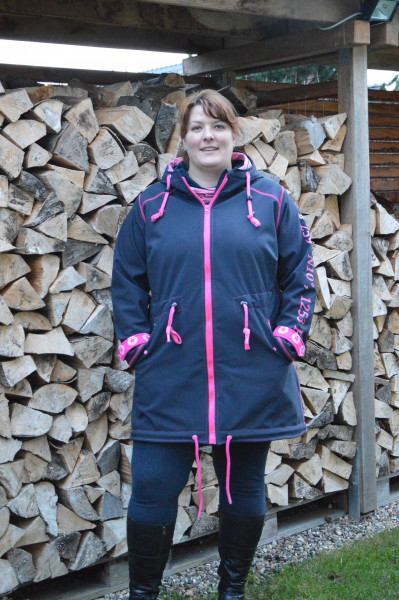 Big Lady Cadiz, Plus-Size-Softshelljacke Parka, Schnittmuster