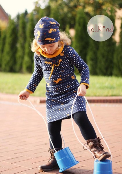 NIKA, Sweatkleid, Schnittmuster