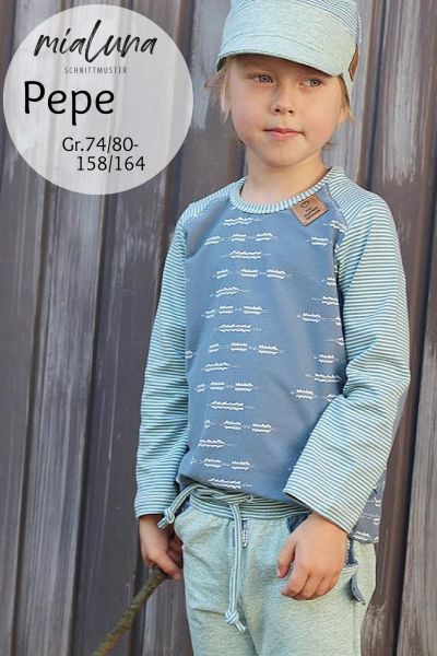 Pepe, Kindershirt, Schnittmuster