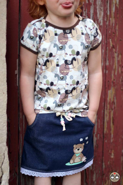 Mariella, Kindershirt, Schnittmuster