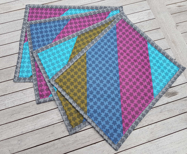 Nimm Platz - Patchwork Tischsets, Gratis Nähanleitung