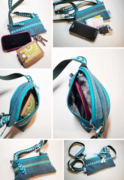 Schnittmuster Hand-Y-Tasche Ebook Nähanleitung