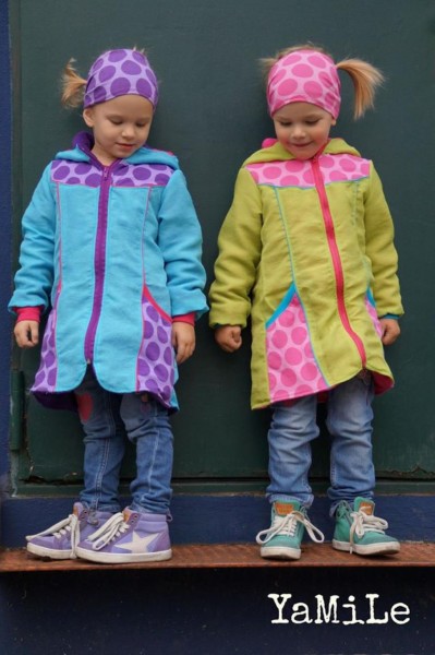 Shiva, Kindermantel, Schnittmuster