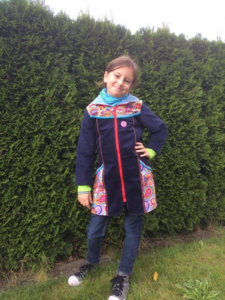 Shiva, Kindermantel, Schnittmuster