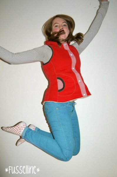 FrauVIKTORIA, Damenweste, Schnittmuster