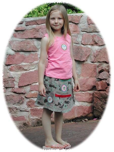 AMRUM, Wickelrock / Top, Papierschnittmuster