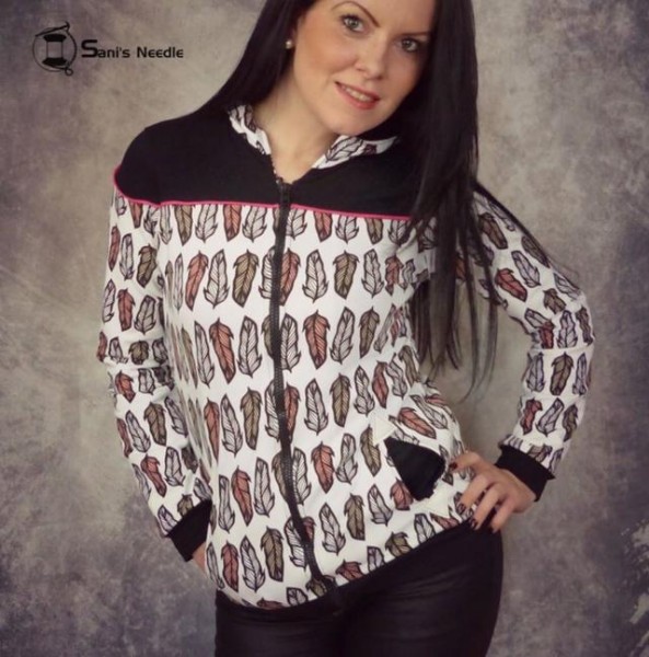 Lady Sky, Sweatjacke, Schnittmuster-AKTION