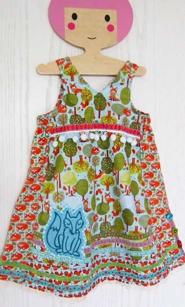 VIDA, Trägerkleid, Schnittmuster